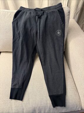 Converse Black & Charcoal Men's Jogger Sweatpants
